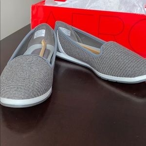 Aerosoles Smart Move Grey Flats 7.5M